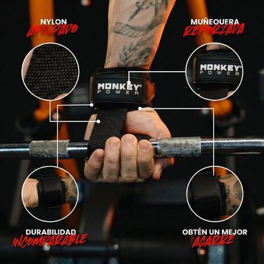 Straps Pro Cinta Negro