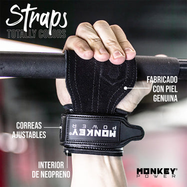 Straps Lifting Negro Azul
