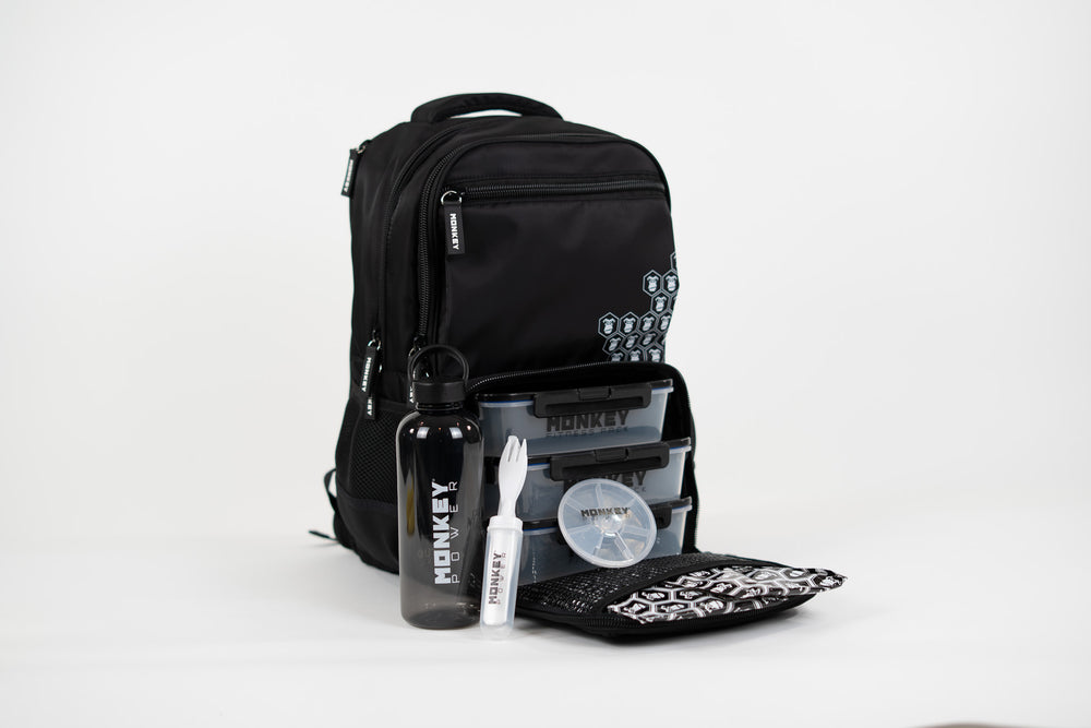 Fitness Pack Black Gold Backpack