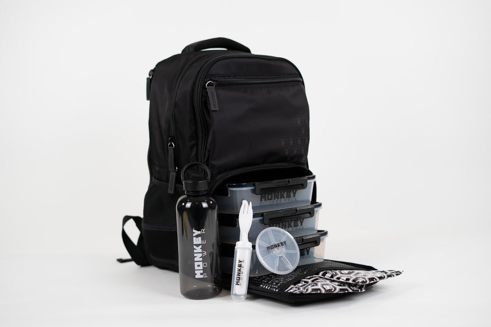 Fitness Pack Black Gold Backpack