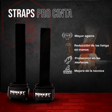 Straps Pro Cinta Negro